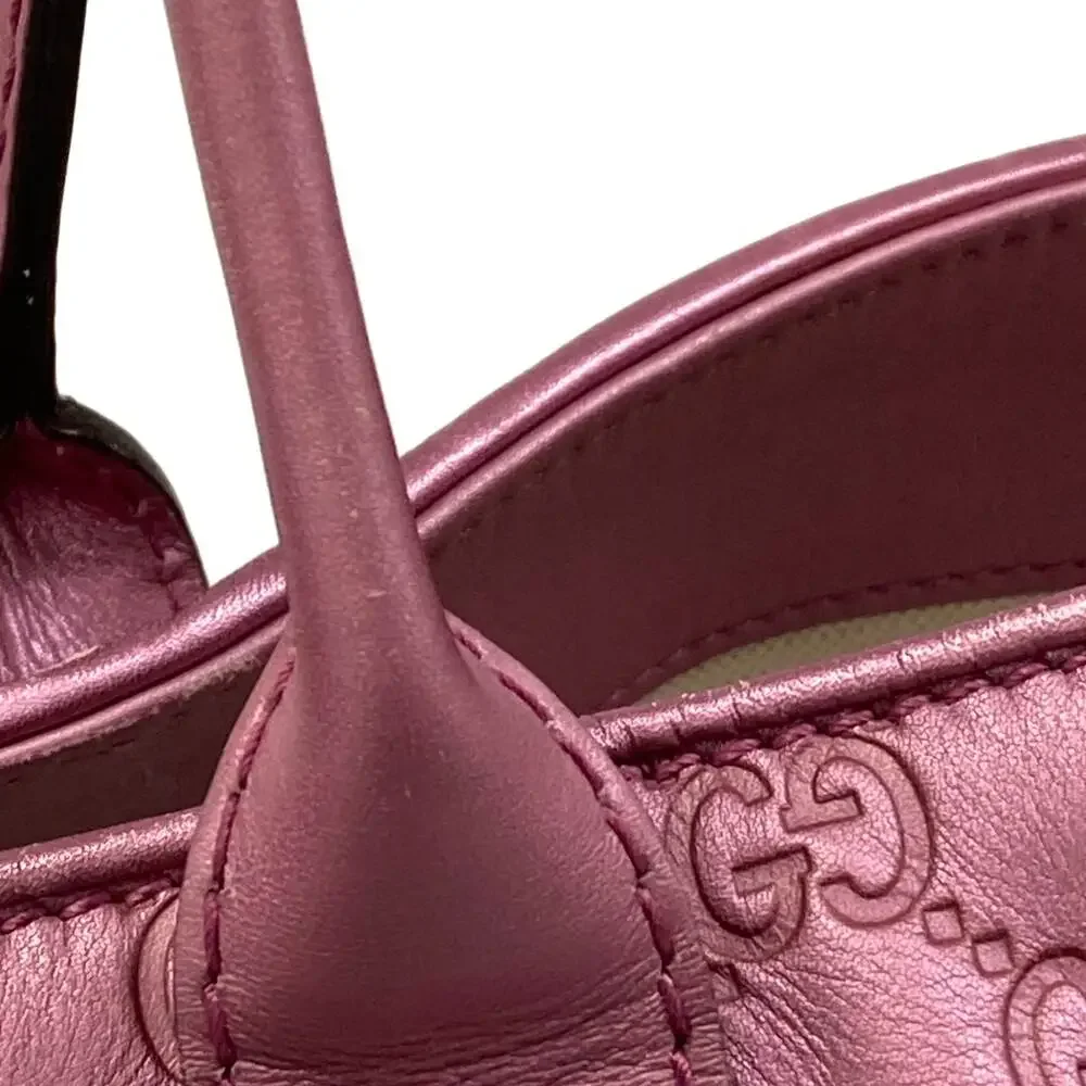 Gucci Guccissima/Heart Bit Tote Bag 269956